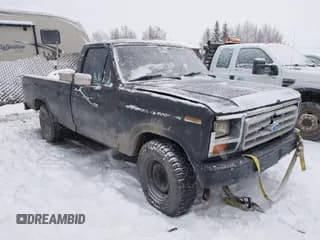 ✅ 1985 Ford F-250 • VIN: 1FTEF25Y8FPA75589 • Lot: 43770847. Listed on IAAI with 337,269 mi. Free auction sales archive from the USA and detailed vehicle history report at DreamBid. Image 1.