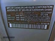 ✅ 2005 Chrysler Crossfire Limited • VIN: 1C3AN65LX5X040276 • Lot: 96613685. Listed on Copart with 36,121 mi. Free auction sales archive from the USA and detailed vehicle history report at DreamBid. Image 10.