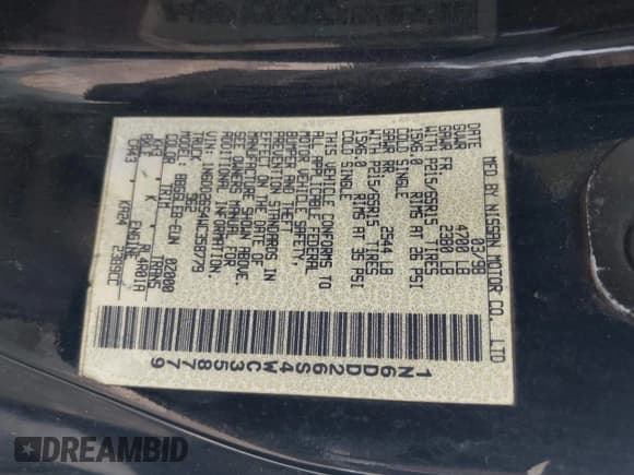 ✅ 1998 Nissan Frontier XE • VIN: 1N6DD26S4WC358779 • Lot: 42401882. Listed on IAAI with Not provided. Free auction sales archive from the USA and detailed vehicle history report at DreamBid. Image 9.