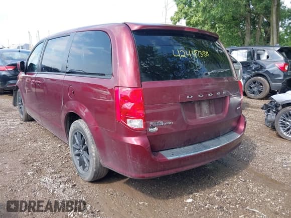 ✅ 2020 Dodge Grand Caravan GT • VIN: 2C4RDGEG7LR189234 • Lot: 42447388. Wystawiony na IAAI z przebiegiem 198 565 mil. Bezpłatny archiwum sprzedaży aukcyjnych z USA i szczegółowy raport historii pojazdu na DreamBid. Zdjęcie 3.