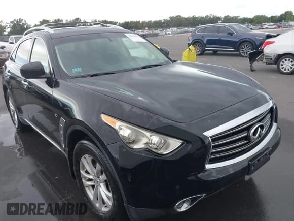 ✅ 2014 Infiniti QX70 • VIN: JN8CS1MW1EM411763 • Лот: 43531953. Опубликован ранее на IAAI с пробегом 135 841 миль. Бесплатный доступ к архиву аукционных продаж из США и подробный отчёт об истории автомобиля на DreamBid. Изображение 1.