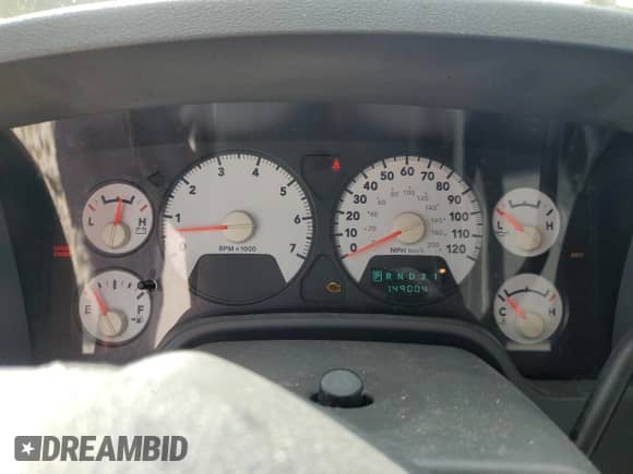 2007 Dodge 1500 SLT с VIN 1D7HU18287J543898, выставлен на аукционе Copart как лот 73882774 с пробегом 149 004 миль миль и Чистый • Clean title. История ставок и продаж доступна на DreamBid. Изображение 9.