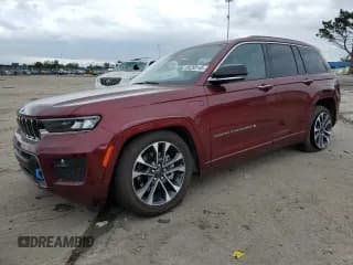 ✅ 2023 Jeep Grand Cherokee Overland • VIN: 1C4RJYD6XP8775287 • Lot: 66288145. Listed on Copart with 16,886 mi. Free auction sales archive from the USA and detailed vehicle history report at DreamBid. Image 1.