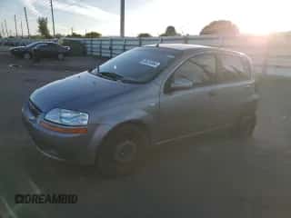 2006 Chevrolet Aveo LS с VIN KL1TD66656B663908, выставлен на аукционе Copart как лот 85424344 с пробегом 152 413 миль миль и Списание • Salvage title. История ставок и продаж доступна на DreamBid. Изображение 1.