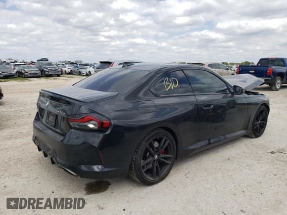 ✅ 2022 BMW 2 Series M240i xDrive • VIN: 3MW53CM06N8C60759 • Lot: 46420484. Listed on Copart with Not provided. Free auction sales archive from the USA and detailed vehicle history report at DreamBid. Image 3.