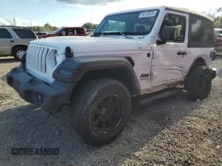 ✅ 2022 Jeep Wrangler Sport S • VIN: 1C4GJXAN1NW182066 • Lot: 86196025. Listed on Copart with 41,233 mi. Free auction sales archive from the USA and detailed vehicle history report at DreamBid. Image 1.