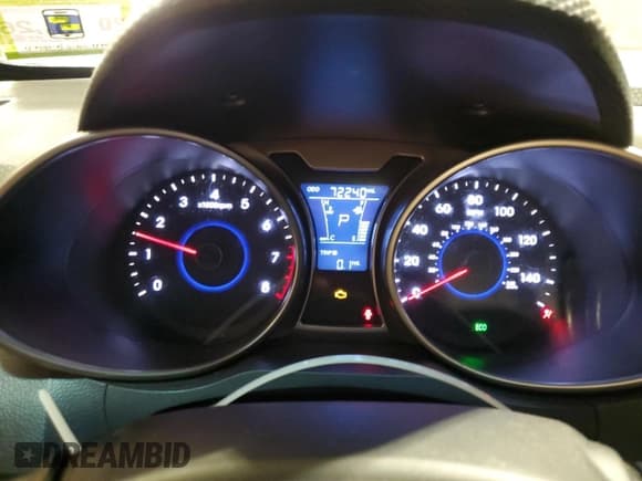 ✅ 2013 Hyundai Veloster w/Gray Int • VIN: KMHTC6AD1DU123275 • Lot: 77015154. Wystawiony na Copart z przebiegiem 72 240 mil. Bezpłatny archiwum sprzedaży aukcyjnych z USA i szczegółowy raport historii pojazdu na DreamBid. Zdjęcie 9.