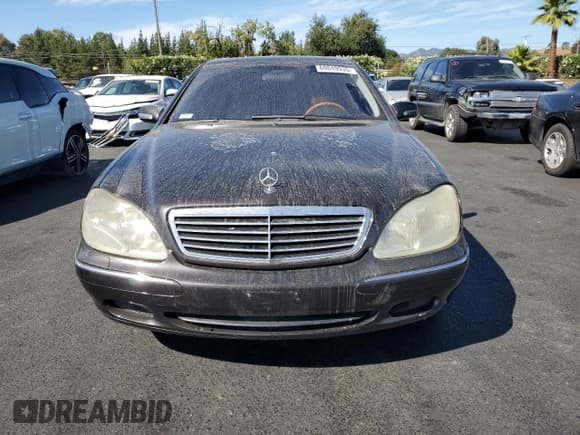 ✅ 2001 Mercedes-Benz S 320/430/500 • VIN: WDBNG75J11A169563 • Lot: 69849935. Wystawiony na Copart z przebiegiem 171 228 mil. Bezpłatny archiwum sprzedaży aukcyjnych z USA i szczegółowy raport historii pojazdu na DreamBid. Zdjęcie 5.
