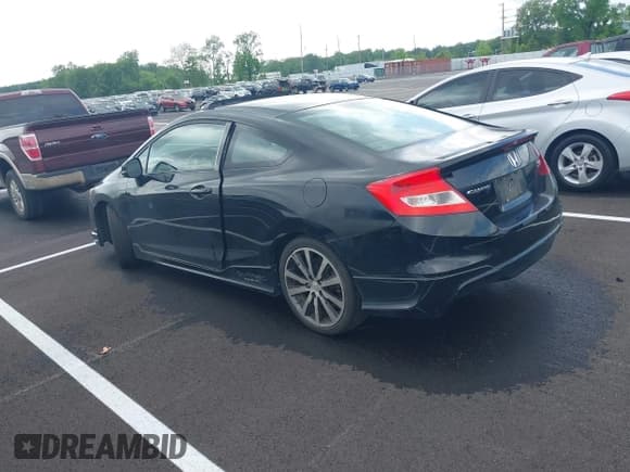 ✅ 2012 Honda Civic Si • VIN: 2HGFG4A59CH702066 • Lot: 42185546. Listed on IAAI with 74,989 mi. Free auction sales archive from the USA and detailed vehicle history report at DreamBid. Image 3.