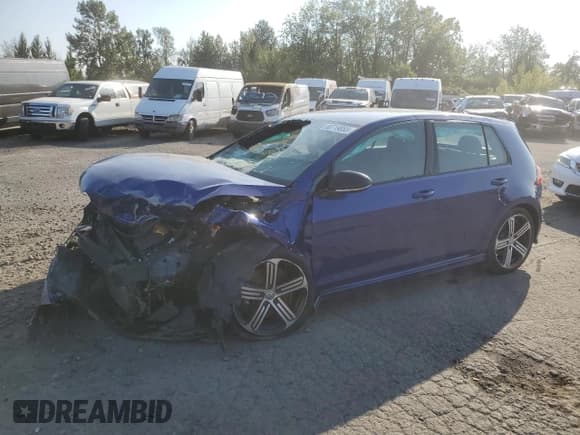 ✅ 2016 Volkswagen Golf R • VIN: WVWUF7AU2GW162763 • Lot: 80719855. Listed on Copart with Not provided. Free auction sales archive from the USA and detailed vehicle history report at DreamBid. Image 1.