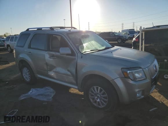 ✅ 2010 Mercury Mariner Premier • VIN: 4M2CN8HG1AKJ27743 • Lot: 85939075. Listed on Copart with 74,005 mi. Free auction sales archive from the USA and detailed vehicle history report at DreamBid. Image 4.