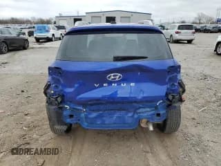 ✅ 2022 Hyundai Venue Limited • VIN: KMHRC8A36NU209020 • Lot: 84736544. Listed on Copart with 10,113 mi. Free auction sales archive from the USA and detailed vehicle history report at DreamBid. Image 6.