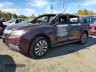 ✅ 2014 Acura MDX Technology • VIN: 5FRYD4H45EB046680 • Лот: 87071885. Опубликован ранее на Copart с пробегом Не указан. Бесплатный доступ к архиву аукционных продаж из США и подробный отчёт об истории автомобиля на DreamBid. Изображение 1.