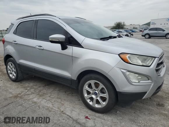 ✅ 2018 Ford EcoSport SE • VIN: MAJ3P1TE7JC201969 • Lot: 90245715. Listed on Copart with 92,720 mi. Free auction sales archive from the USA and detailed vehicle history report at DreamBid. Image 4.