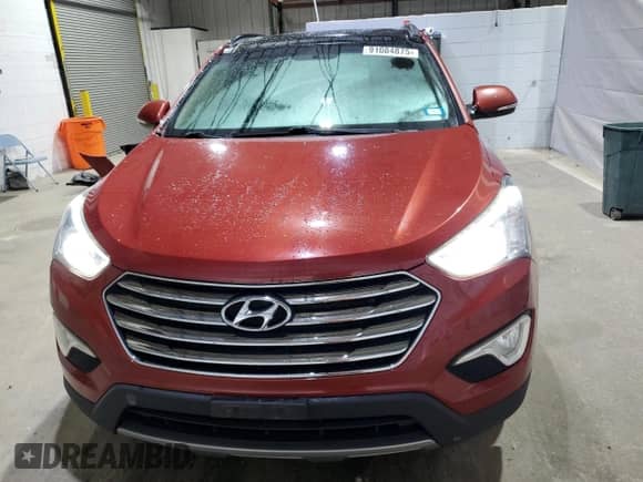 2015 Hyundai Santa Fe Limited with VIN KM8SRDHF4FU102705, listed as a Copart auction lot 91084875 with 183,317 mi miles and Salvage title. Bid and sale history available at DreamBid. Image 5.