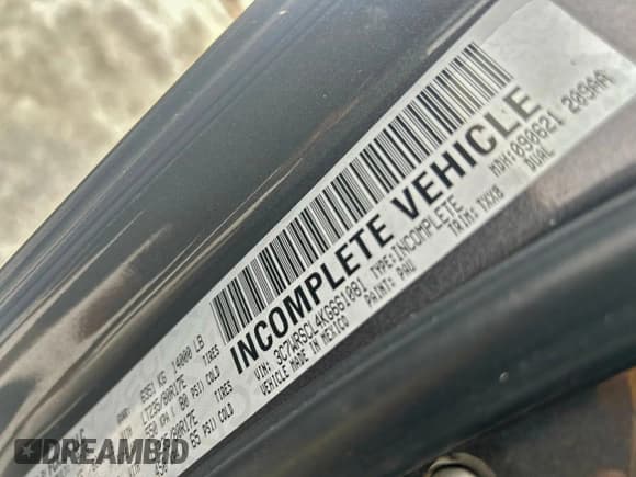 ✅ 2019 Ram 3500 Tradesman • VIN: 3C7WRSCL4KG661081 • Lot: 94827675. Wystawiony na Copart z przebiegiem 278 369 mil. Bezpłatny archiwum sprzedaży aukcyjnych z USA i szczegółowy raport historii pojazdu na DreamBid. Zdjęcie 10.