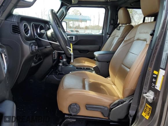 ✅ 2022 Jeep Wrangler Unlimited Sahara • VIN: 1C4HJXEG2NW190144 • Lot: 50055255. Listed on Copart with 48,277 mi. Free auction sales archive from the USA and detailed vehicle history report at DreamBid. Image 7.