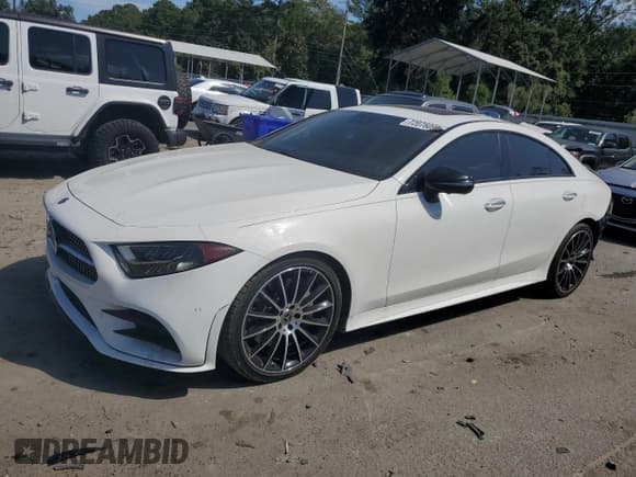 ✅ 2021 Mercedes-Benz CLS 450 • VIN: W1K2J5JB3MA089992 • Лот: 72076095. Опубликован ранее на Copart с пробегом 56 752 миль. Бесплатный доступ к архиву аукционных продаж из США и подробный отчёт об истории автомобиля на DreamBid. Изображение 1.