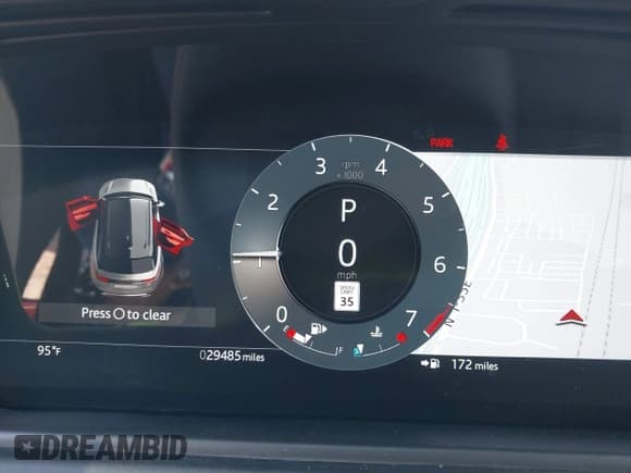 ✅ 2025 Land Rover Range Rover Velar Dynamic SE • VIN: SALYL2EX4SA398296 • Lot: 42346810. Listed on IAAI with 29,485 mi. Free auction sales archive from the USA and detailed vehicle history report at DreamBid. Image 7.