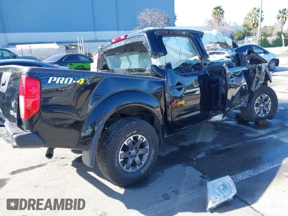 ✅ 2018 Nissan Frontier SV • VIN: 1N6AD0EV0JN733082 • Lot: 41506210. Listed on IAAI with Not provided. Free auction sales archive from the USA and detailed vehicle history report at DreamBid. Image 4.