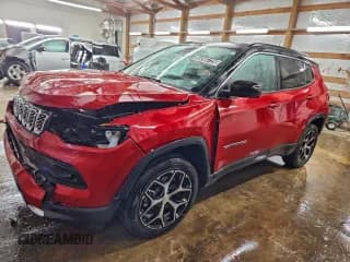 ✅ 2024 Jeep Compass Limited • VIN: 3C4NJDCN4RT150906 • Lot: 95206725. Listed on Copart with 37,330 mi. Free auction sales archive from the USA and detailed vehicle history report at DreamBid. Image 1.