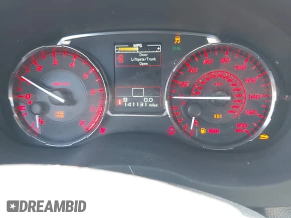 ✅ 2016 Subaru WRX • VIN: JF1VA1B65G9832178 • Lot: 42665875. Listed on IAAI with 141,131 mi. Free auction sales archive from the USA and detailed vehicle history report at DreamBid. Image 7.