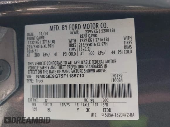 ✅ 2015 Ford Transit Connect Titanium • VIN: NM0GE9G75F1186710 • Lot: 42450853. Listed on IAAI with 113,230 mi. Free auction sales archive from the USA and detailed vehicle history report at DreamBid. Image 9.