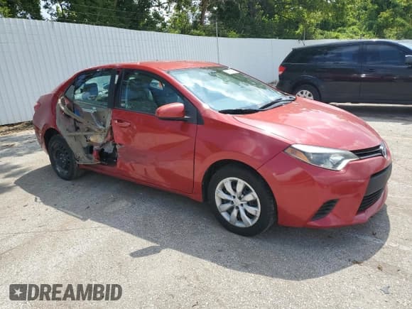 ✅ 2014 Toyota Corolla L • VIN: 2T1BURHE0EC081063 • Lot: 67452505. Listed on Copart with 120,929 mi. Free auction sales archive from the USA and detailed vehicle history report at DreamBid. Image 4.