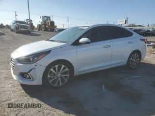 2022 Hyundai Accent Limited z VIN 3KPC34A64NE188986, wystawiony jako Copart lot #84879574 z przebiegiem 30 258 mil mil oraz Szkoda całkowita • Salvage title. Historia ofert i sprzedaży dostępna na DreamBid. Obrazek 1.