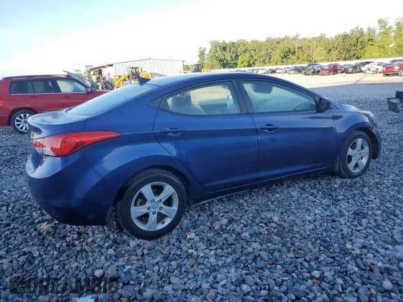 ✅ 2013 Hyundai Elantra Limited • VIN: KMHDH4AE5DU810956 • Lot: 68544055. Listed on Copart with 153,386 mi. Free auction sales archive from the USA and detailed vehicle history report at DreamBid. Image 3.