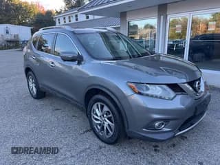 ✅ 2015 Nissan Rogue SL • VIN: 5N1AT2MV3FC905316 • Lot: 43334751. Listed on IAAI with 129,588 mi. Free auction sales archive from the USA and detailed vehicle history report at DreamBid. Image 1.