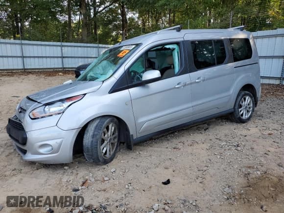 ✅ 2016 Ford Transit Connect Titanium • VIN: NM0GE9G78G1263183 • Lot: 81558955. Listed on Copart with Not provided. Free auction sales archive from the USA and detailed vehicle history report at DreamBid. Image 1.