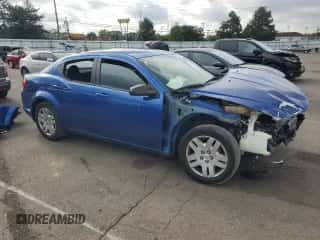 2013 Dodge Avenger SE V6 с VIN 1C3CDZAG7DN748582, выставлен на аукционе Copart как лот 72714564 с пробегом 80 007 миль миль и Списание • Salvage title. История ставок и продаж доступна на DreamBid. Изображение 4.