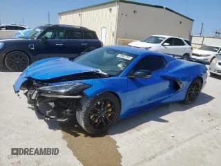 ✅ 2025 Chevrolet Corvette 2LT • VIN: 1G1YB3D40S5104689 • Lot: 49962765. Listed on Copart with 5,744 mi. Free auction sales archive from the USA and detailed vehicle history report at DreamBid. Image 1.