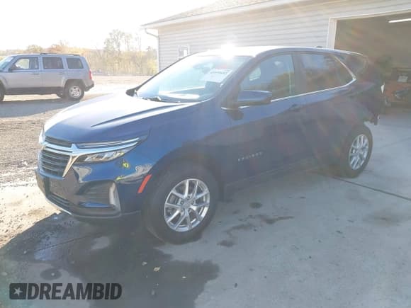 ✅ 2023 Chevrolet Equinox LT • VIN: 3GNAXTEG6PL191077 • Lot: 43539453. Wystawiony na IAAI z przebiegiem 41 274 mil. Bezpłatny archiwum sprzedaży aukcyjnych z USA i szczegółowy raport historii pojazdu na DreamBid. Zdjęcie 2.