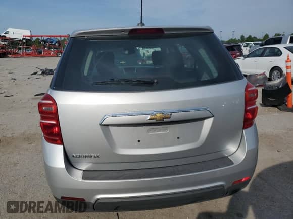 2017 Chevrolet Equinox LS with VIN 2GNALBEK8H1585239, listed as a Copart auction lot 66941465 with 118,300 mi miles and Clean title. Bid and sale history available at DreamBid. Image 6.