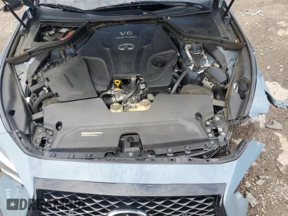 ✅ 2021 Infiniti Q50 Red Sport 400 • VIN: JN1FV7DPXMM850070 • Lot: 63199125. Listed on Copart with 47,081 mi. Free auction sales archive from the USA and detailed vehicle history report at DreamBid. Image 11.