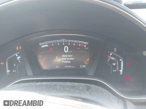 ✅ 2020 Honda CR-V EX-L • VIN: 2HKRW2H80LH665192 • Lot: 43463428. Listed on IAAI with 71,495 mi. Free auction sales archive from the USA and detailed vehicle history report at DreamBid. Image 7.