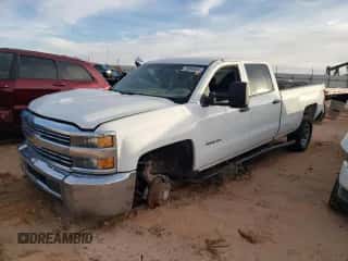 2015 Chevrolet Silverado 3500HD Work Truck с VIN 1GC4KYCG9FF154943, выставлен на аукционе Copart как лот 75840484 с пробегом Не указан миль и Списание • Salvage title. История ставок и продаж доступна на DreamBid. Изображение 1.