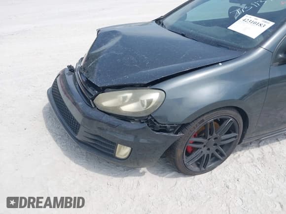 ✅ 2010 Volkswagen Golf GTI • VIN: WVWEV7AJ7AW348240 • Lot: 42310183. Listed on IAAI with 126,728 mi. Free auction sales archive from the USA and detailed vehicle history report at DreamBid. Image 6.