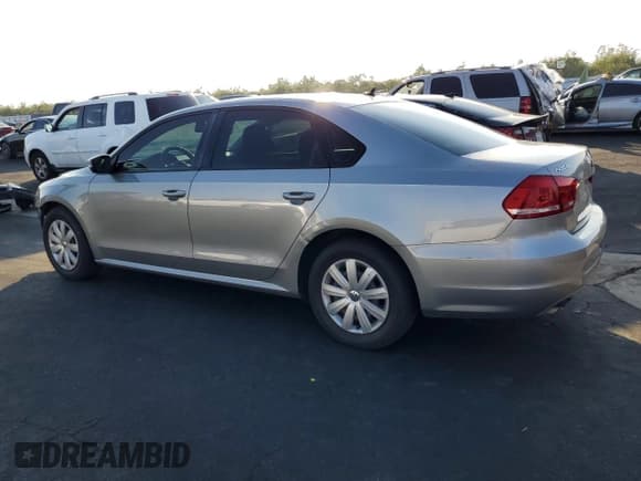 ✅ 2013 Volkswagen Passat S • VIN: 1VWAP7A30DC051257 • Lot: 82715485. Listed on Copart with 184,920 mi. Free auction sales archive from the USA and detailed vehicle history report at DreamBid. Image 2.