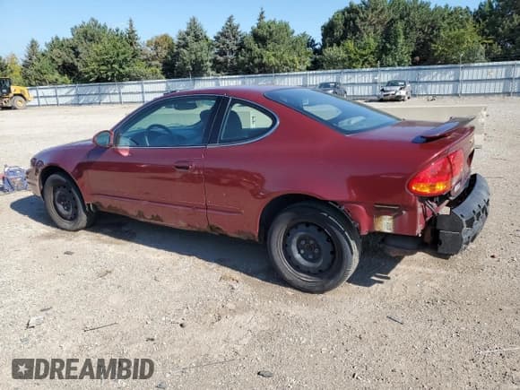 ✅ 2001 Oldsmobile Alero GLS • VIN: 1G3NF12E31C251825 • Lot: 80578795. Listed on Copart with 98,571 mi. Free auction sales archive from the USA and detailed vehicle history report at DreamBid. Image 2.