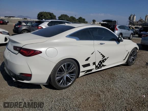✅ 2017 Infiniti Q60 Sport • VIN: JN1EV7EK2HM361196 • Lot: 68111095. Listed on Copart with 71,064 mi. Free auction sales archive from the USA and detailed vehicle history report at DreamBid. Image 3.