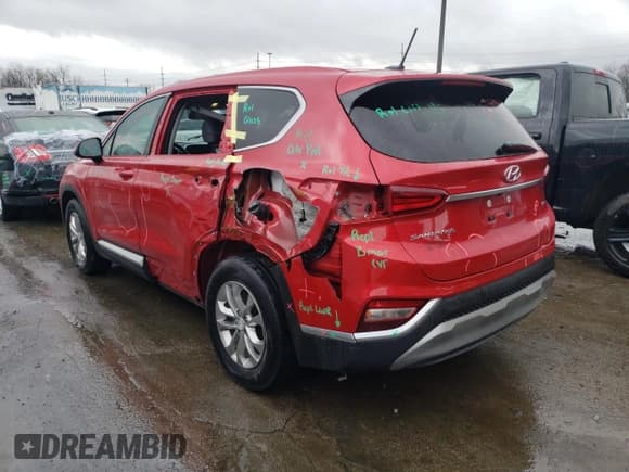 ✅ 2020 Hyundai Santa Fe SE • VIN: 5NMS2CAD1LH294129 • Lot: 42814473. Wystawiony na Copart z przebiegiem 28 430 mil. Bezpłatny archiwum sprzedaży aukcyjnych z USA i szczegółowy raport historii pojazdu na DreamBid. Zdjęcie 2.