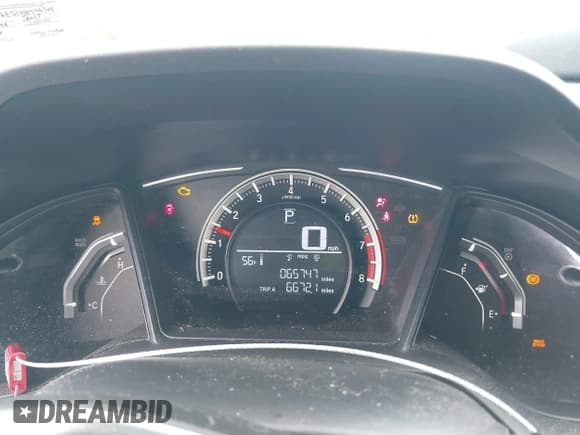 ✅ 2017 Honda Civic LX • VIN: 2HGFC2F51HH546301 • Lot: 43540783. Wystawiony na IAAI z przebiegiem 65 747 mil. Bezpłatny archiwum sprzedaży aukcyjnych z USA i szczegółowy raport historii pojazdu na DreamBid. Zdjęcie 7.