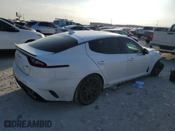 ✅ 2021 Kia Stinger GT • VIN: KNAE35LC4M6089359 • Lot: 44629085. Listed on Copart with 27,759 mi. Free auction sales archive from the USA and detailed vehicle history report at DreamBid. Image 3.