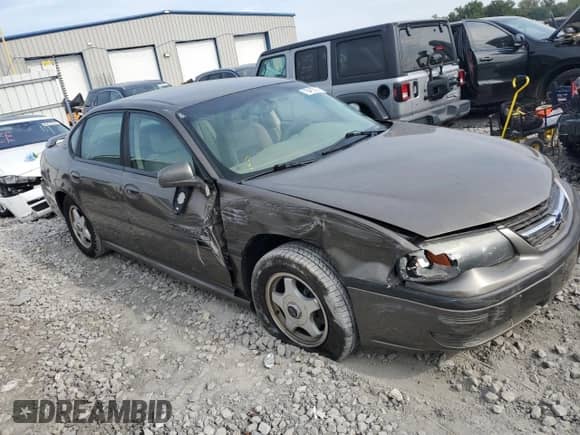 2002 Chevrolet Impala LS с VIN 2G1WH55K329285532, выставлен на аукционе Copart как лот 70415374 с пробегом 115 981 миль миль и Списание • Salvage title. История ставок и продаж доступна на DreamBid. Изображение 4.