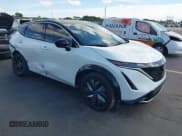 ✅ 2024 Nissan ARIYA Evolve+ • VIN: JN1BF0BA8RM431918 • Lot: 43450743. Listed on IAAI with 19,115 mi. Free auction sales archive from the USA and detailed vehicle history report at DreamBid. Image 1.