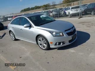 ✅ 2014 Chevrolet Cruze LTZ • VIN: 1G1PG5SB1E7267872 • Lot: 43460888. Listed on IAAI with 105,941 mi. Free auction sales archive from the USA and detailed vehicle history report at DreamBid. Image 1.