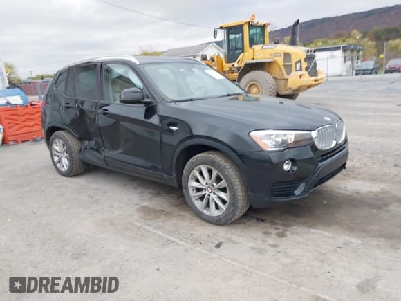 ✅ 2017 BMW X3 xDrive28i • VIN: 5UXWX9C54H0T14875 • Лот: 43477595. Опубликован ранее на IAAI с пробегом 50 407 миль. Бесплатный доступ к архиву аукционных продаж из США и подробный отчёт об истории автомобиля на DreamBid. Изображение 1.